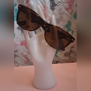 EUC Ray-Ban RB2132 New Wayfarer Brown Tortoise Reading Eye Glass Sunglass Frames